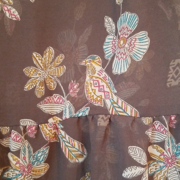 Mossimo Sheer Ruffle Tank - Picture 2 of 2